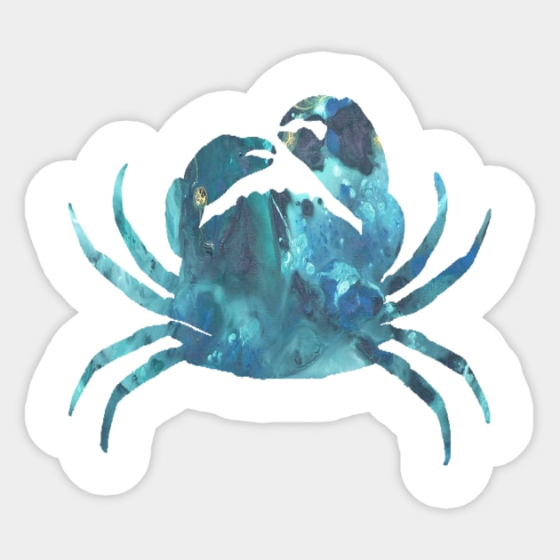 Crab Sticker by BittenByErmines